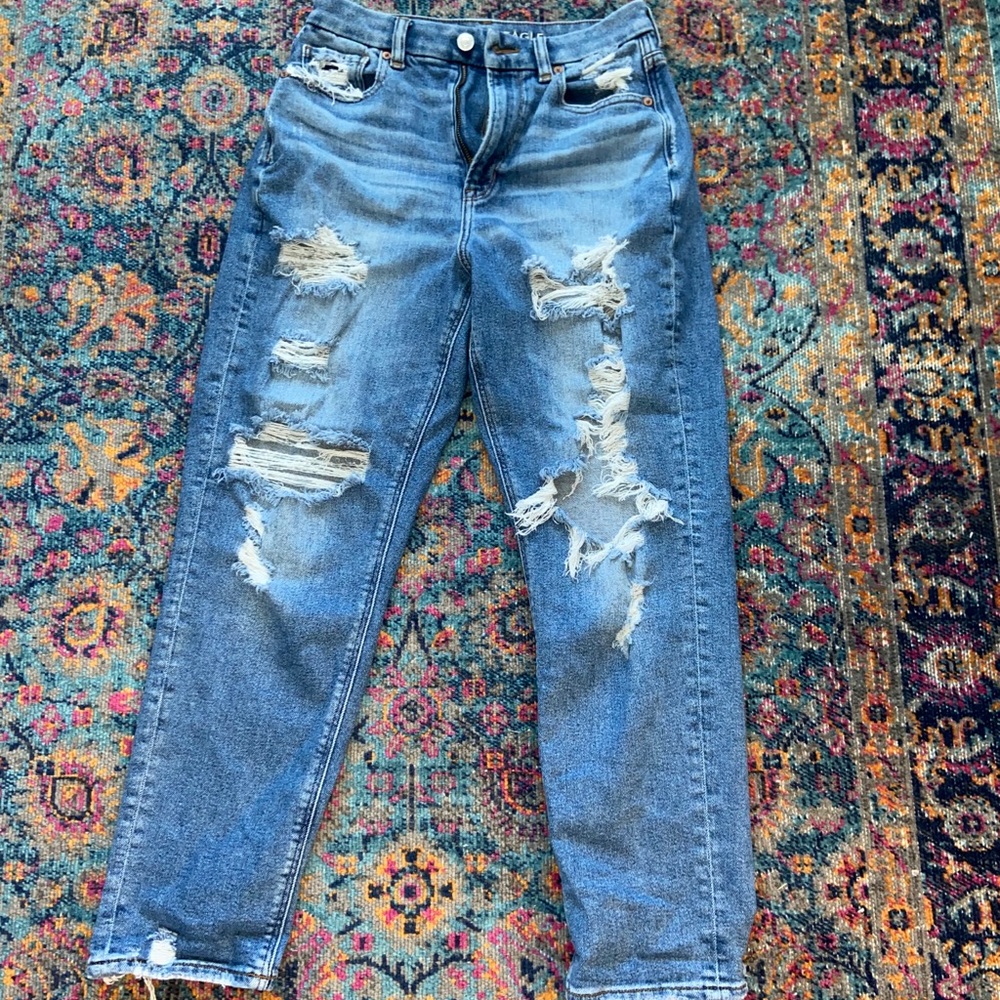 American Eagle Curvy Stretch Boyfriend Jean